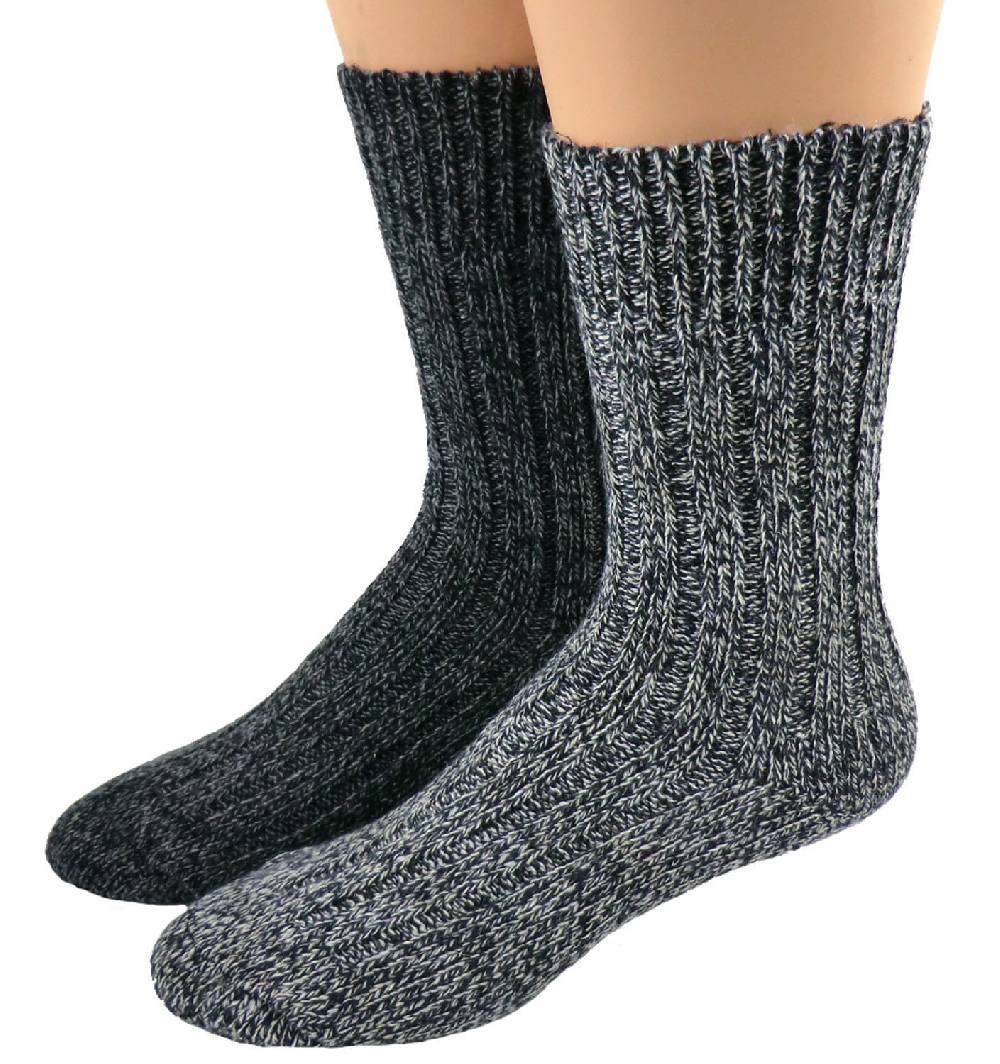 Shimasocks Herren Woll Socken Doppelpack