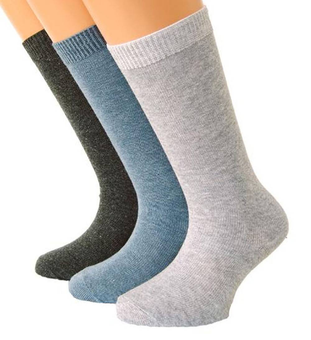 Shimasocks Kinder Kniestrümpfe Uni 3er Pack