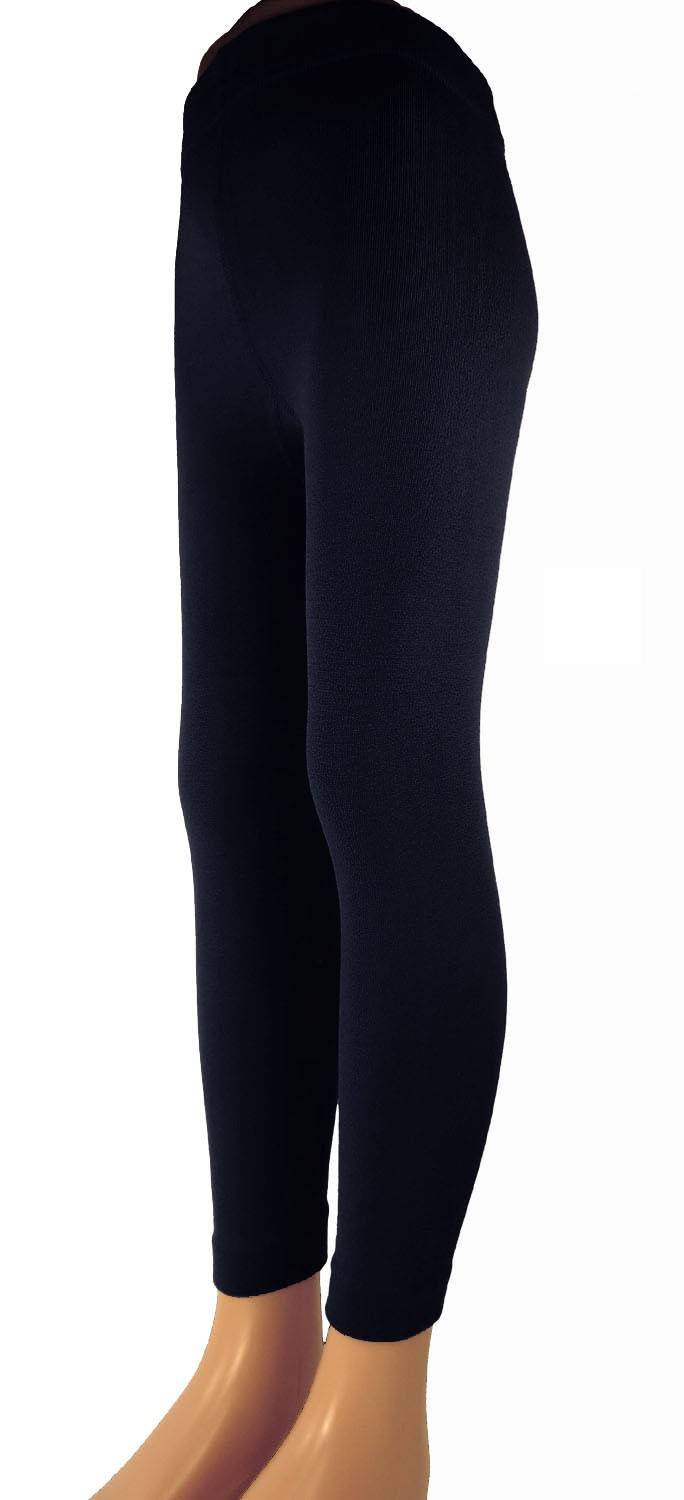 Shimasocks Kinder Leggings marine uni 98% Baumwolle