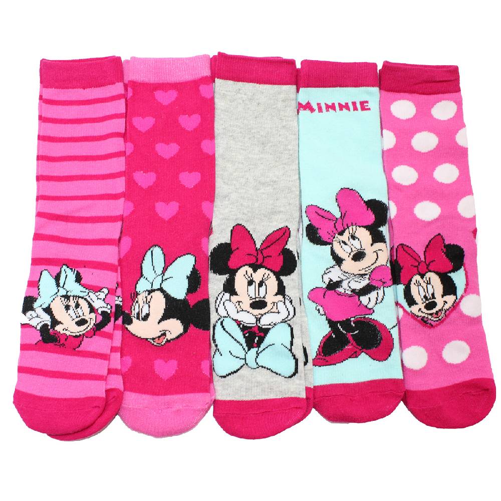 Shimasocks Kinder Socken 5er Pack Minnie Mouse