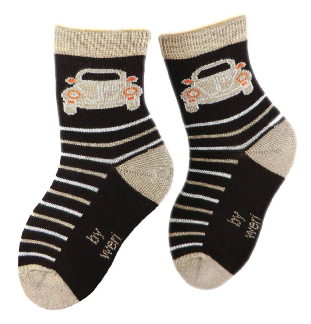 Shimasocks Kinder Socken Auto