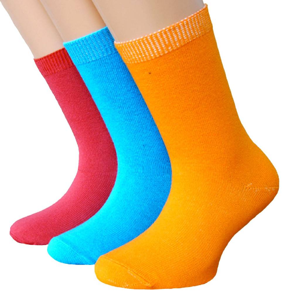 Shimasocks Kinder Socken Uni 3er Pack