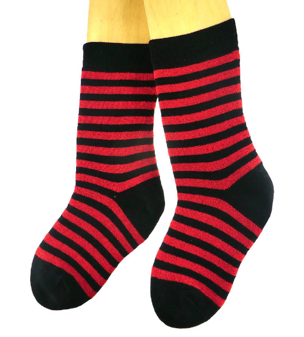 Shimasocks Kinder Socken Vollplüsch Ringel