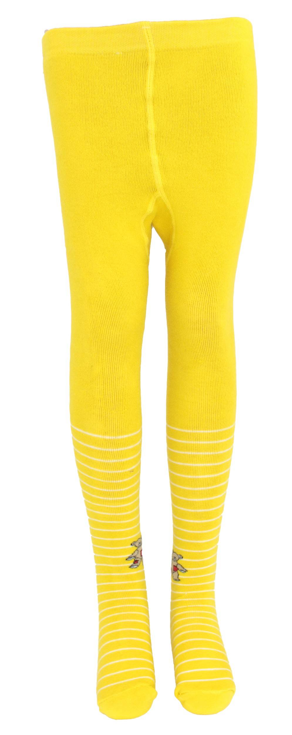 Shimasocks Kinder Thermo Strumpfhose Motiv Teddy