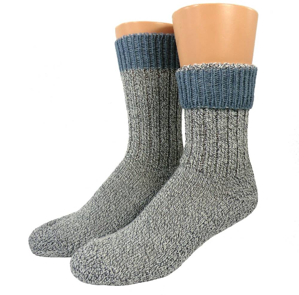 Shimasocks Unisex Wollsocken mit Plüschsohle