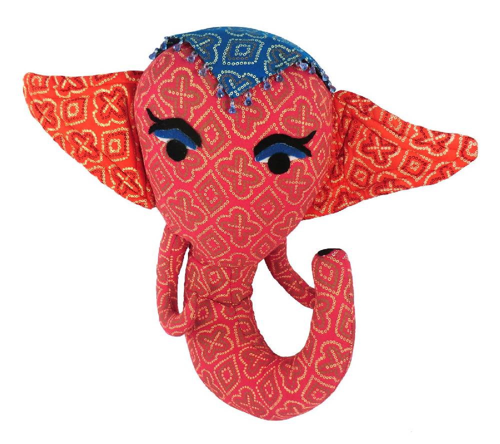 Shimasocks Stofftier Nackenkissen Kinderzimmerdeko Elefant