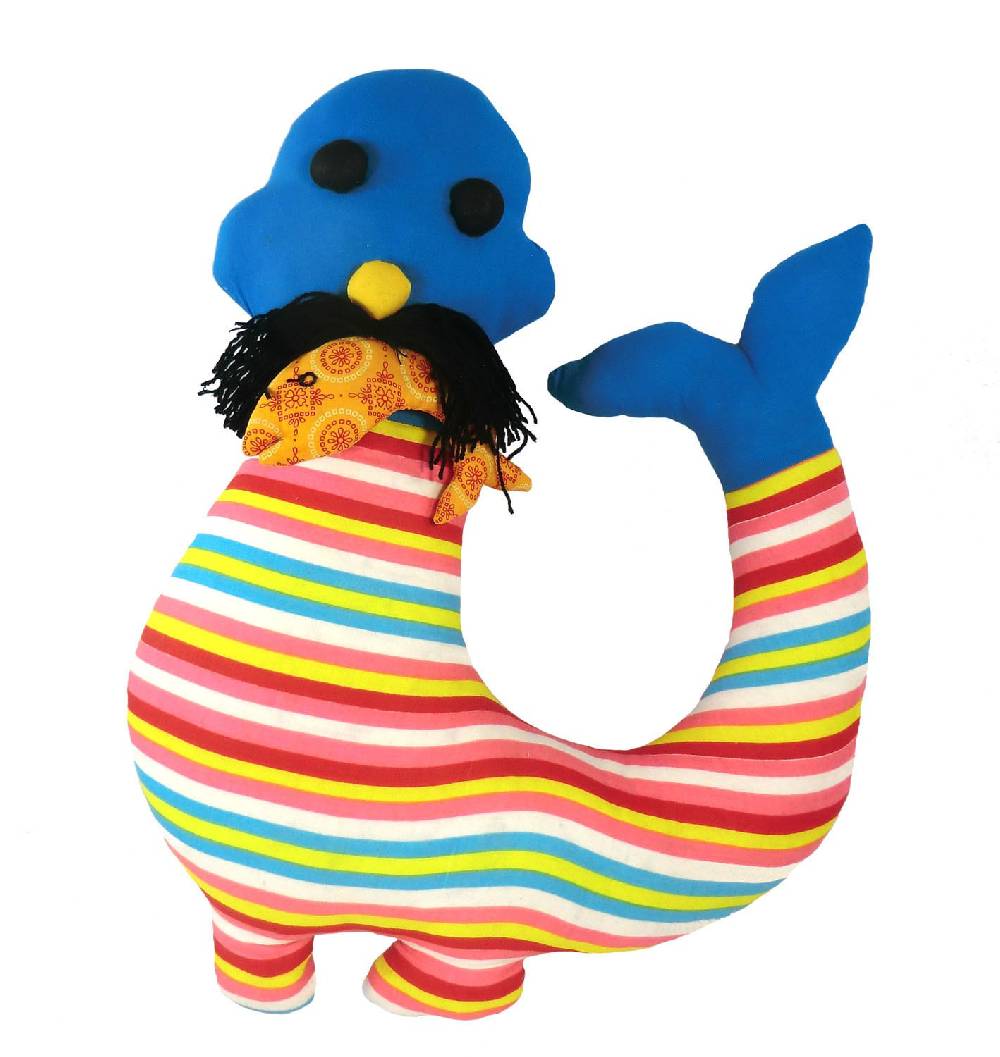 Shimasocks Stofftier Nackenkissen Kinderzimmerdeko Seehund