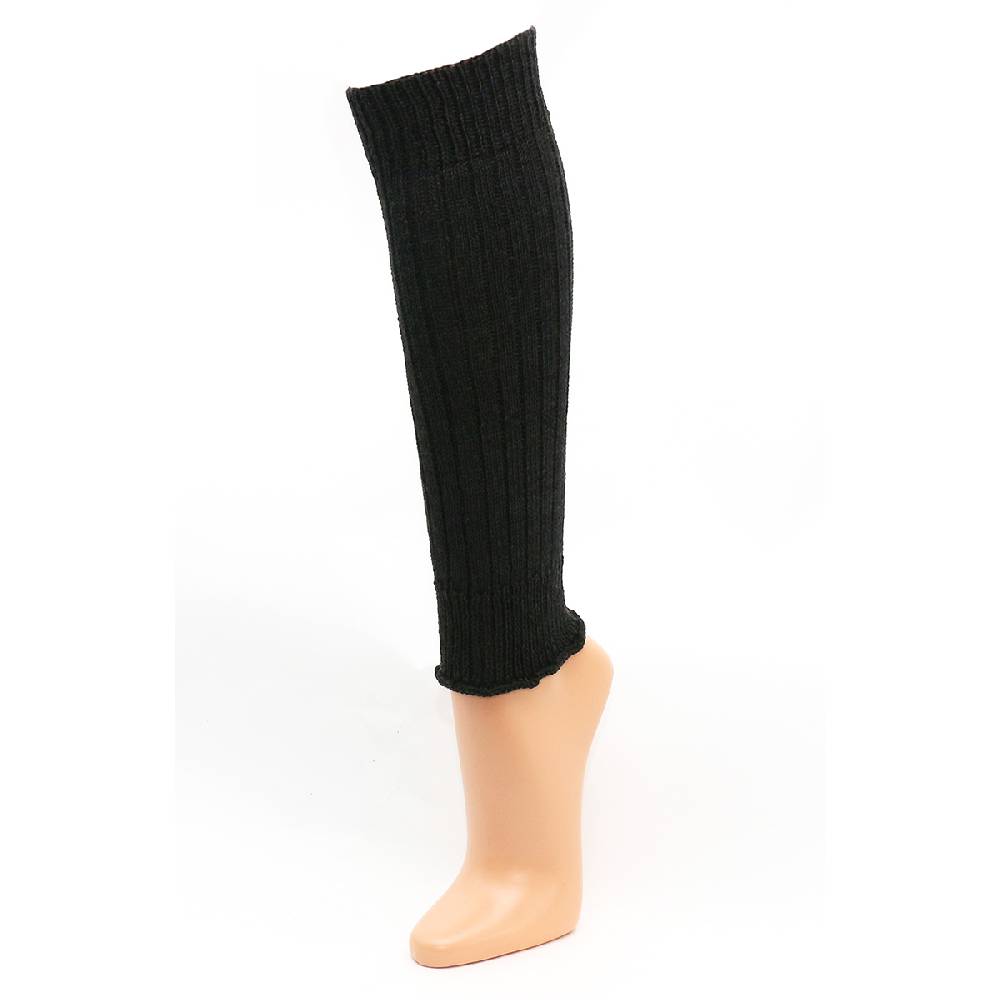 Shimasocks Stulpen Legwarmer Schurwolle anthrazit, grau wärmend Winter Pulswärmer