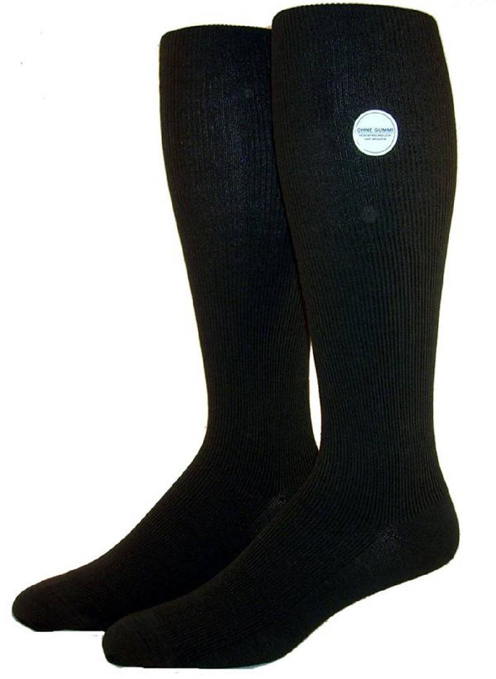 Shimasocks Unisex Öko Baumwoll Kniestrümpfe ohne Gummi