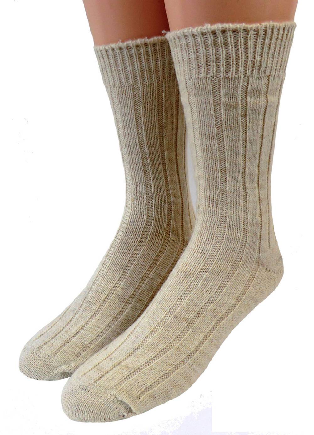 Shimasocks Unisex Socken Alpaka grau natur meliert weicher Tragekomfort