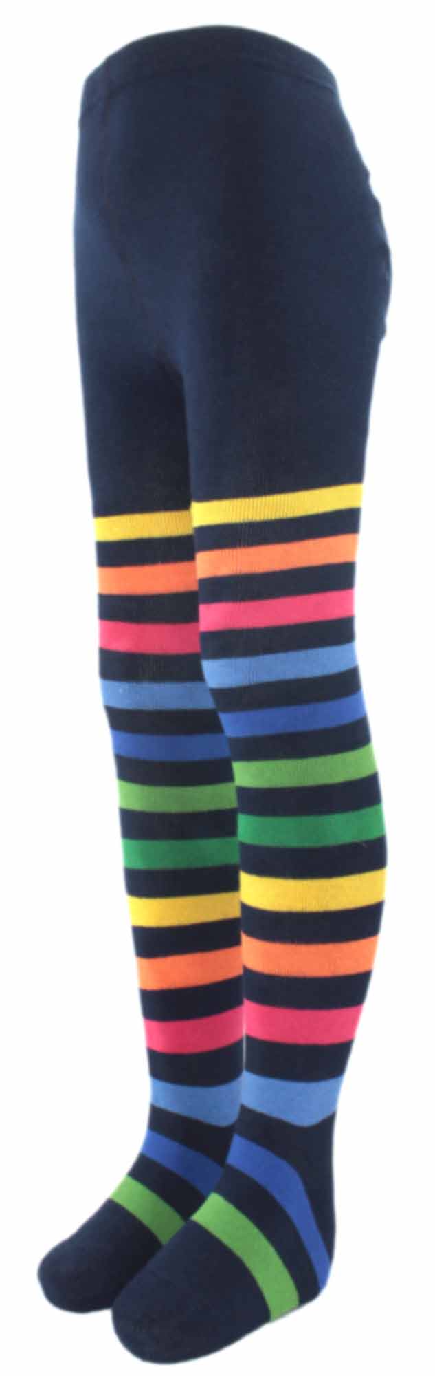 Shimasocks Warme Baby & Frühchen Ringel Thermo Strumpfhose - Frottee Kinder Babystrumpfhose