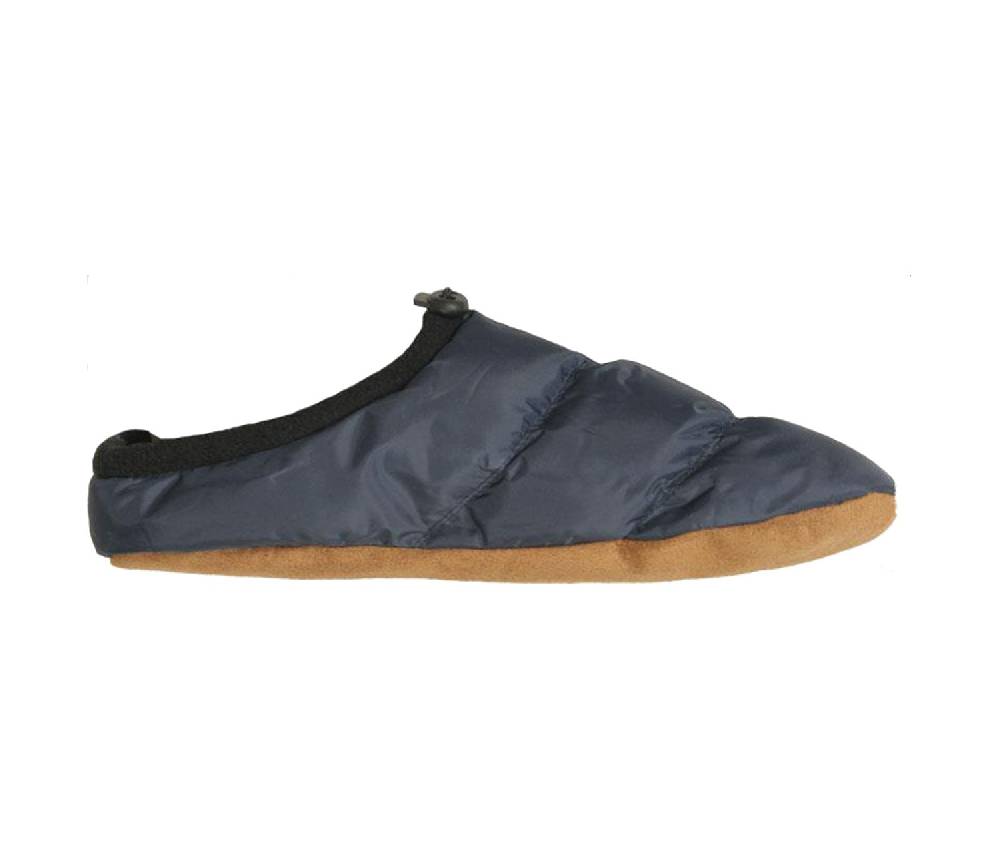 Shimasocks Weiche & bequeme Slipper Hausschuhe mit Soft Sohle, Zugband & Kunstledersohle