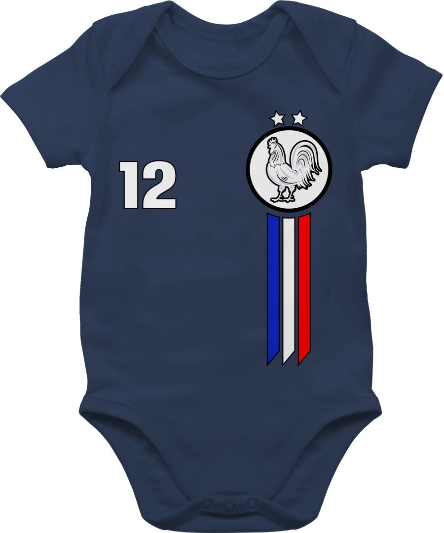 Shirtracer 12. Mann Frankreich Emblem Shirts & Mehr Shirtracer