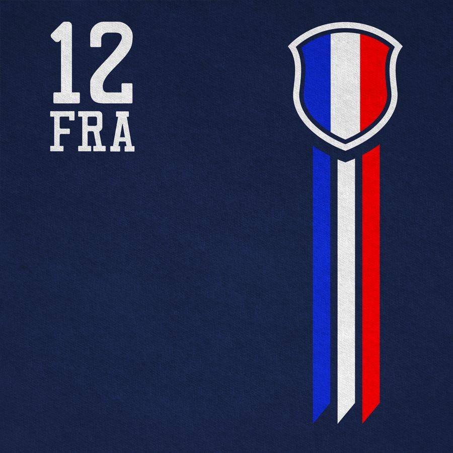 Shirtracer 12. Mann Frankreich Fanshirt Shirts & Mehr Shirtracer