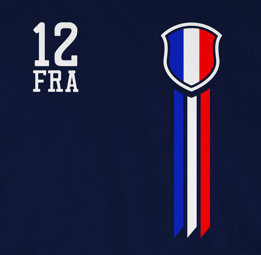Shirtracer 12. Mann Frankreich Fanshirt Shirts & Mehr Shirtracer