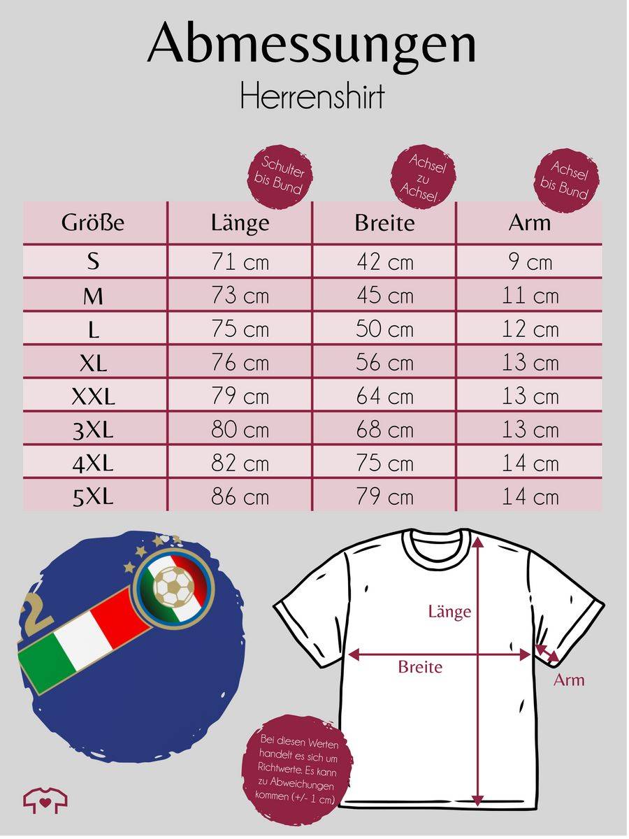 Shirtracer 12. Mann Italien Mannschaft Shirts & Mehr Shirtracer
