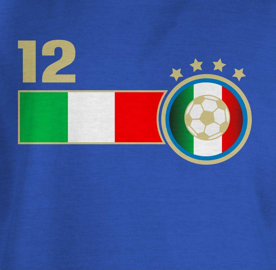 Shirtracer 12. Mann Italien Mannschaft Shirts & Mehr Shirtracer