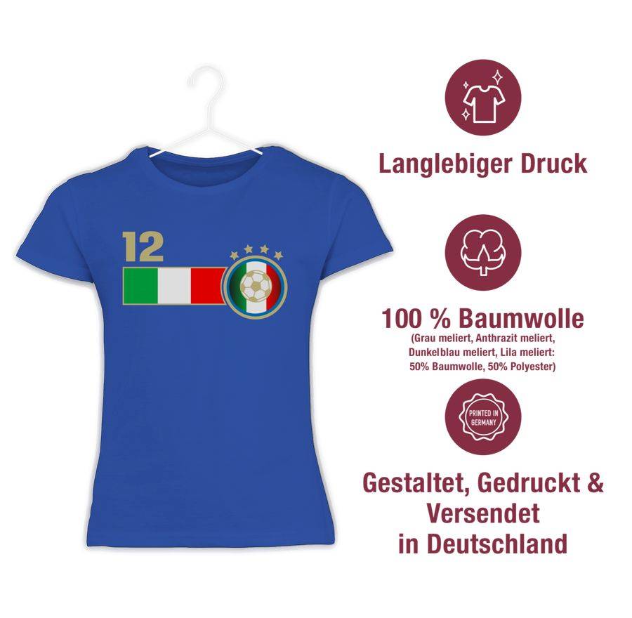 Shirtracer 12. Mann Italien Mannschaft Shirts & Mehr Shirtracer