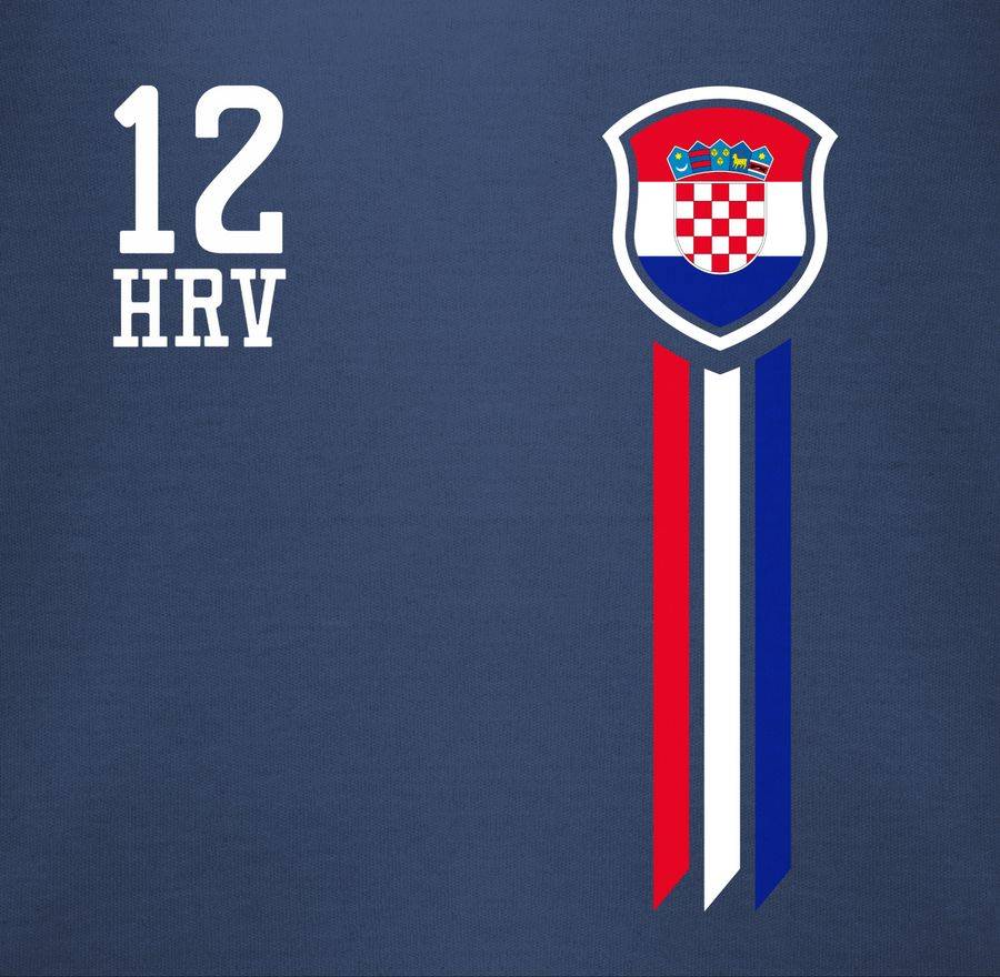 Shirtracer 12. Mann Kroatien Fan-Shirt: Tshirt Gym Bag Shirtracer