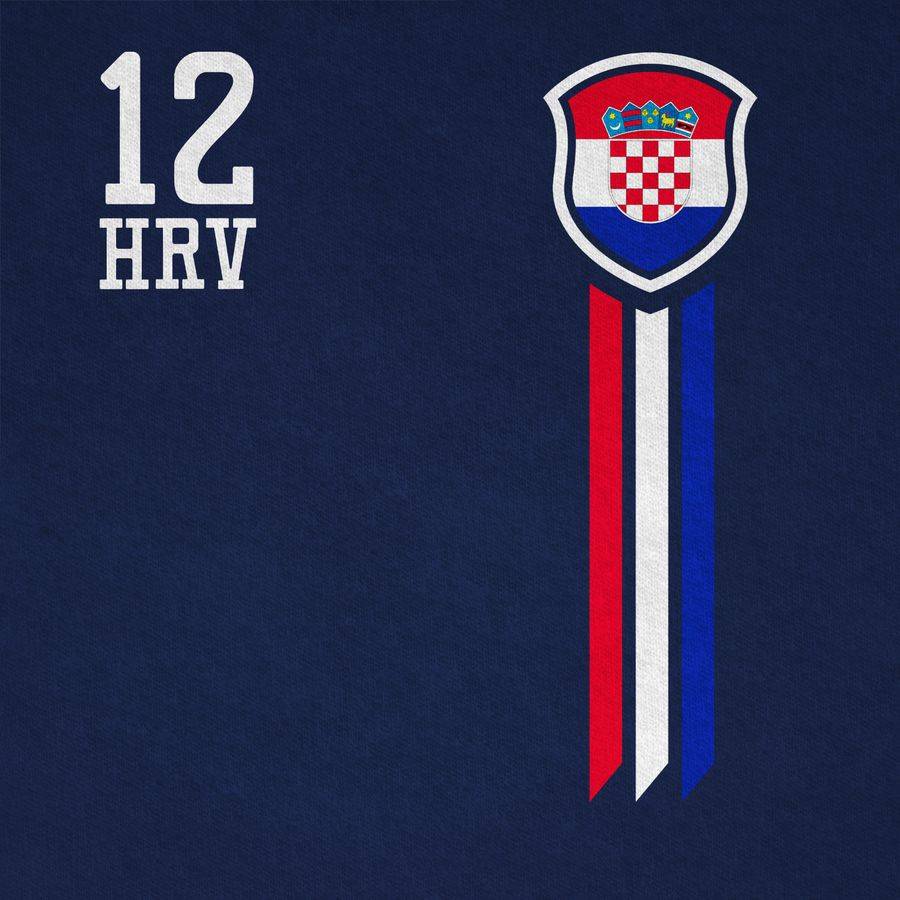 Shirtracer 12. Mann Kroatien Fan-Shirt: Tshirt Gym Bag Shirtracer