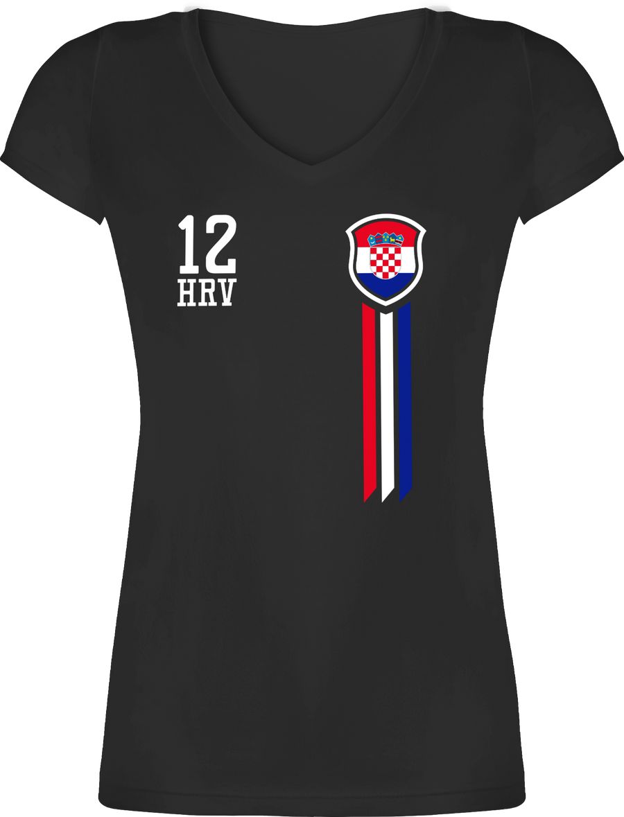 Shirtracer 12. Mann Kroatien Fan-Shirt: Tshirt Gym Bag Shirtracer