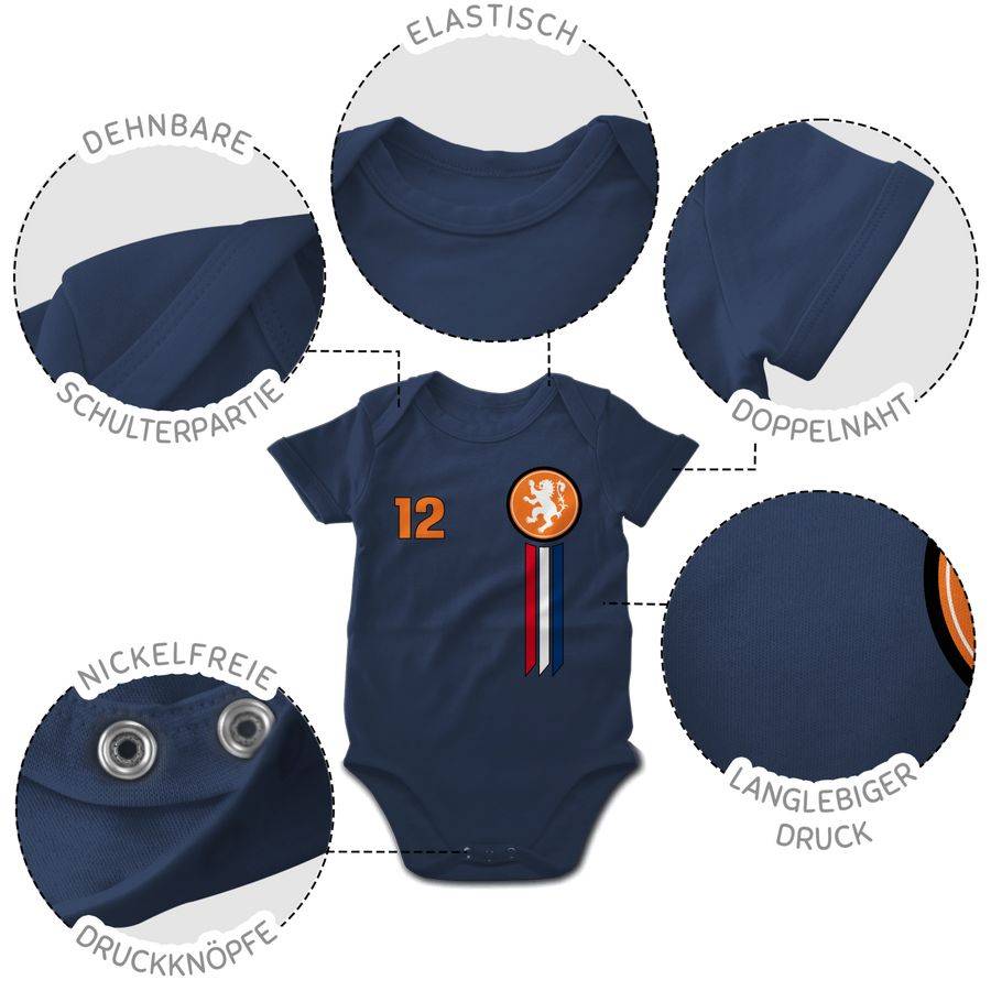 Shirtracer 12. Mann Niederlande Emblem Shirts & Mehr Shirtracer