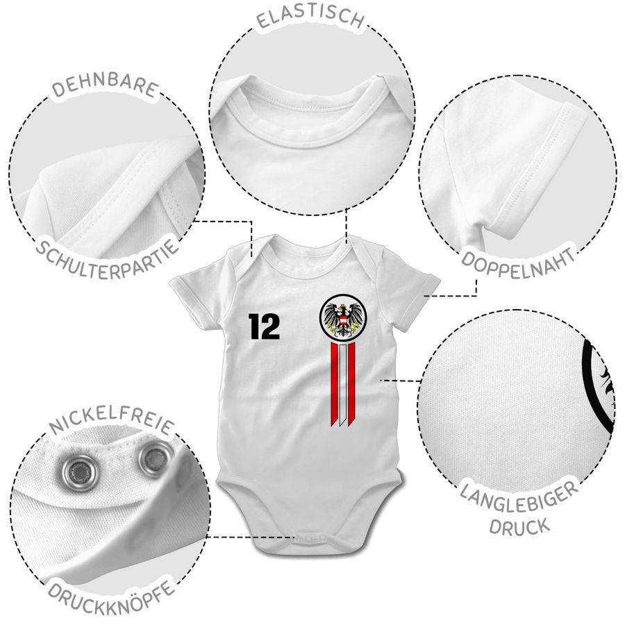 Shirtracer 12. Mann Östereich Emblem Shirts & Mehr Shirtracer