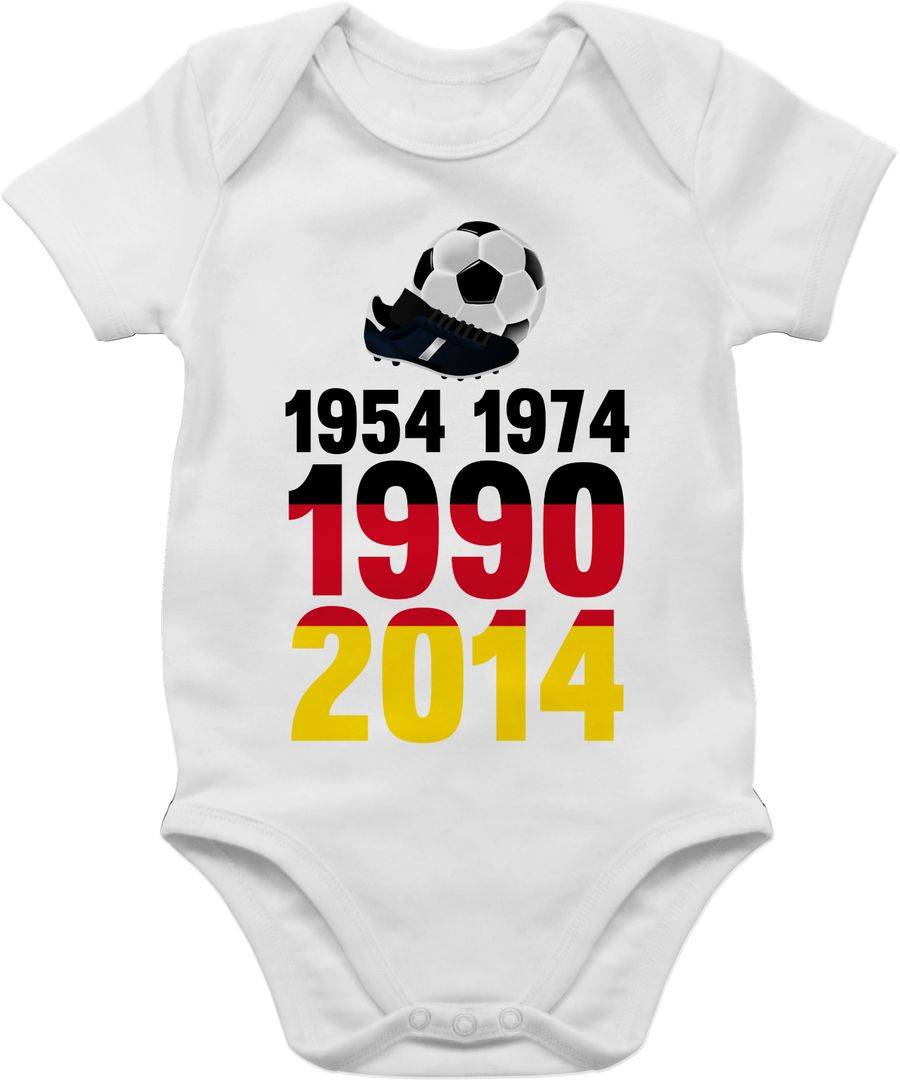 Shirtracer 1954, 1974, 1990, 2014 - WM 2022 Weltmeister Deutschland: T-Shirt Gym Bag Shirtracer