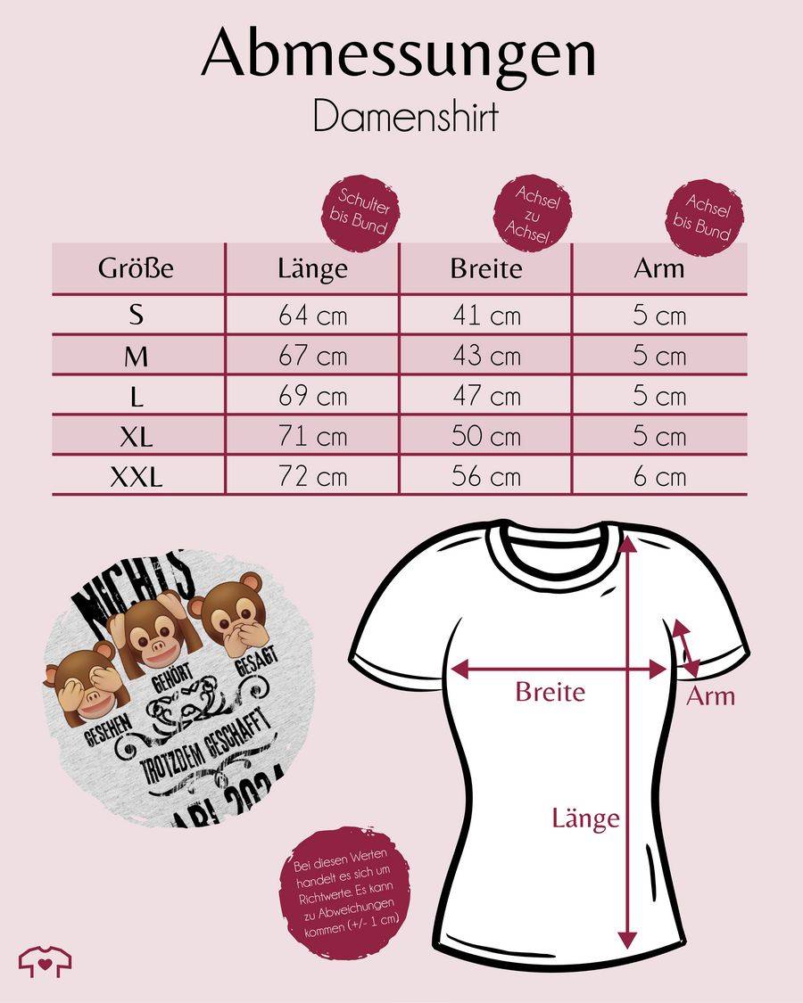 Shirtracer 3 Affen Emoticon ABI 2024: Tshirt Gym Bag Shirtracer