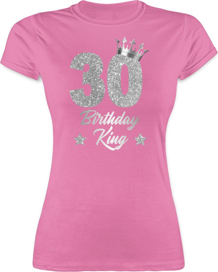 Shirtracer 30 Birthday King Geburtstags König Geburtstagsgeschenk 30: T-Shirt Gym Bag Shirtracer