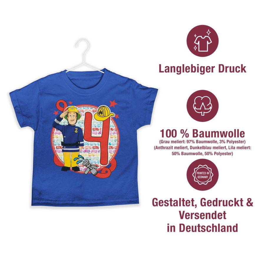 Shirtracer 4. Geburtstag: T-Shirt Turnbeutel Shirtracer