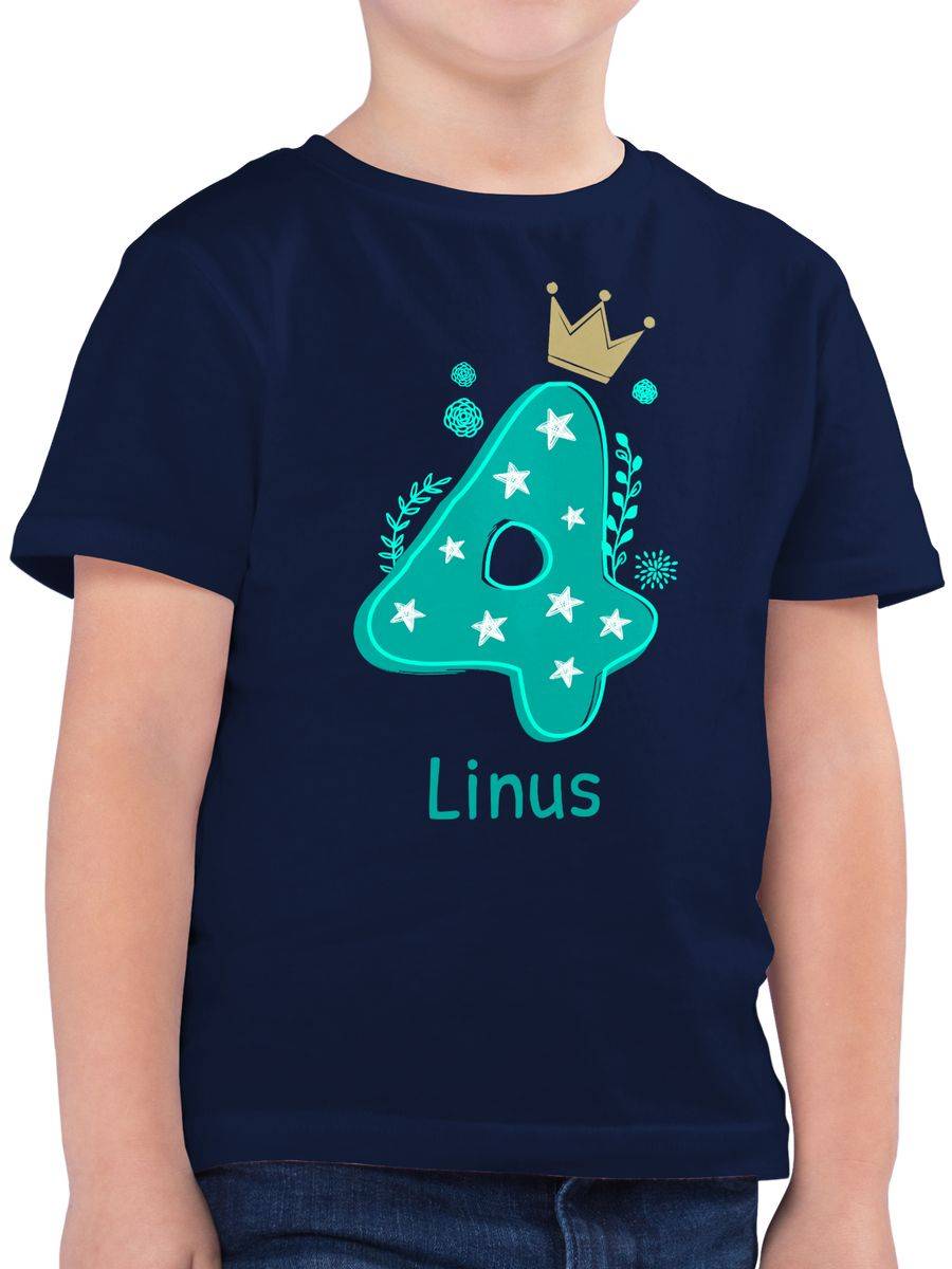 Shirtracer 4 mit Krone und Name Shirts & Mehr Shirtracer