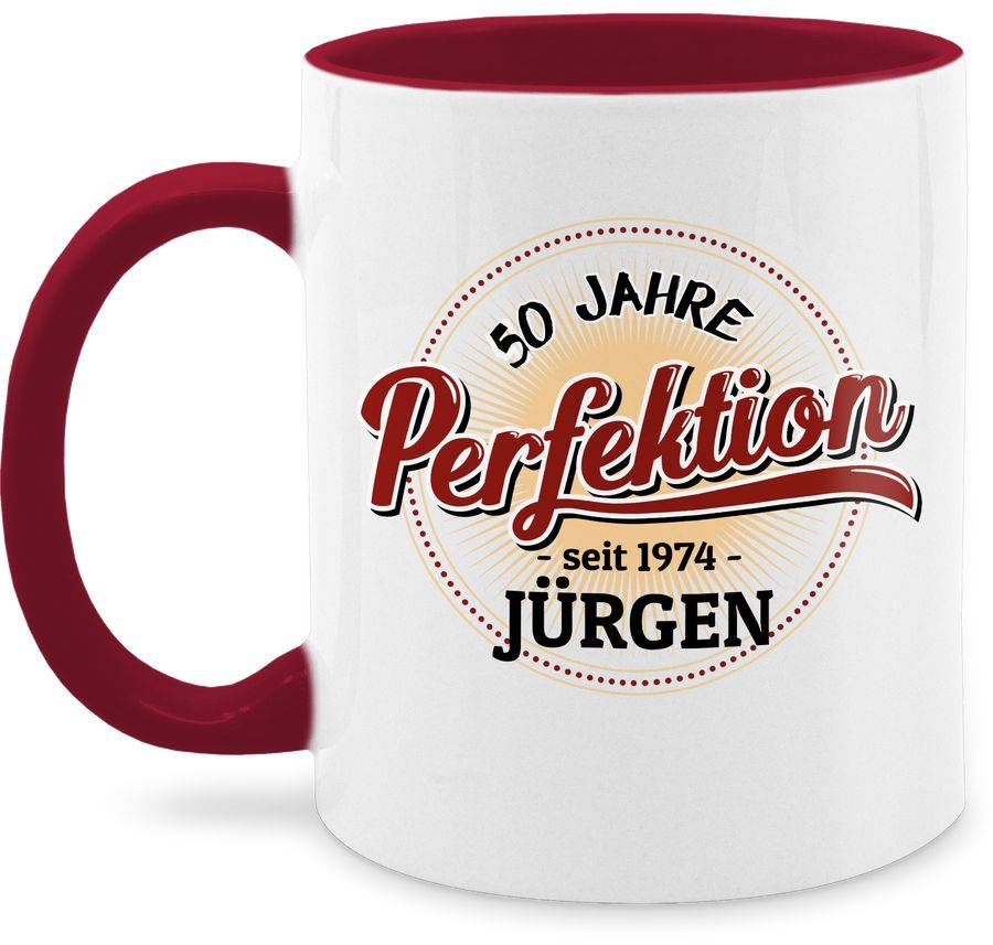 Shirtracer 50 Jahre Perfektion - seit 1974: Tshirt Gym Bag Shirtracer