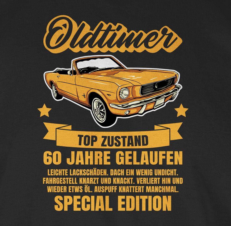 Shirtracer 60 Jahre Oldtimer: Tshirt Rucksack Shirtracer