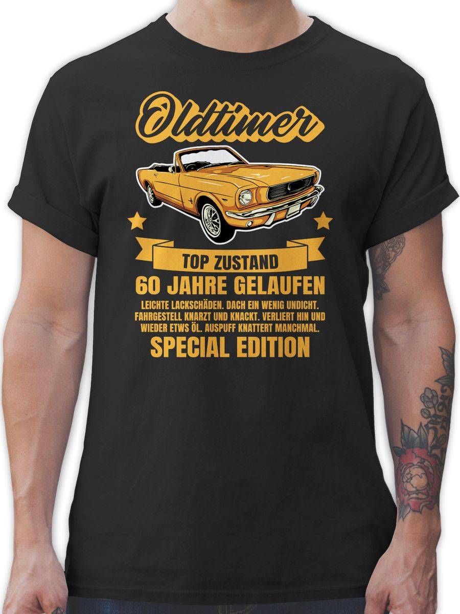 Shirtracer 60 Jahre Oldtimer: Tshirt Rucksack Shirtracer