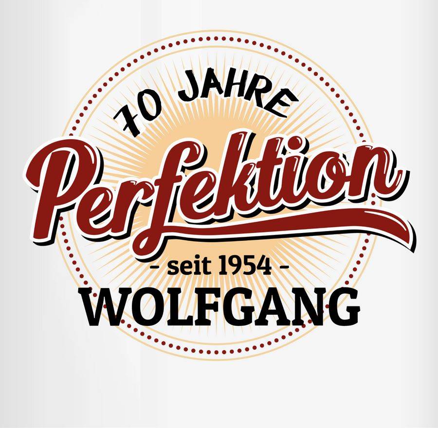 Shirtracer 70 Jahre Perfektion - Seit 1954: Tshirt Rucksack Shirtracer