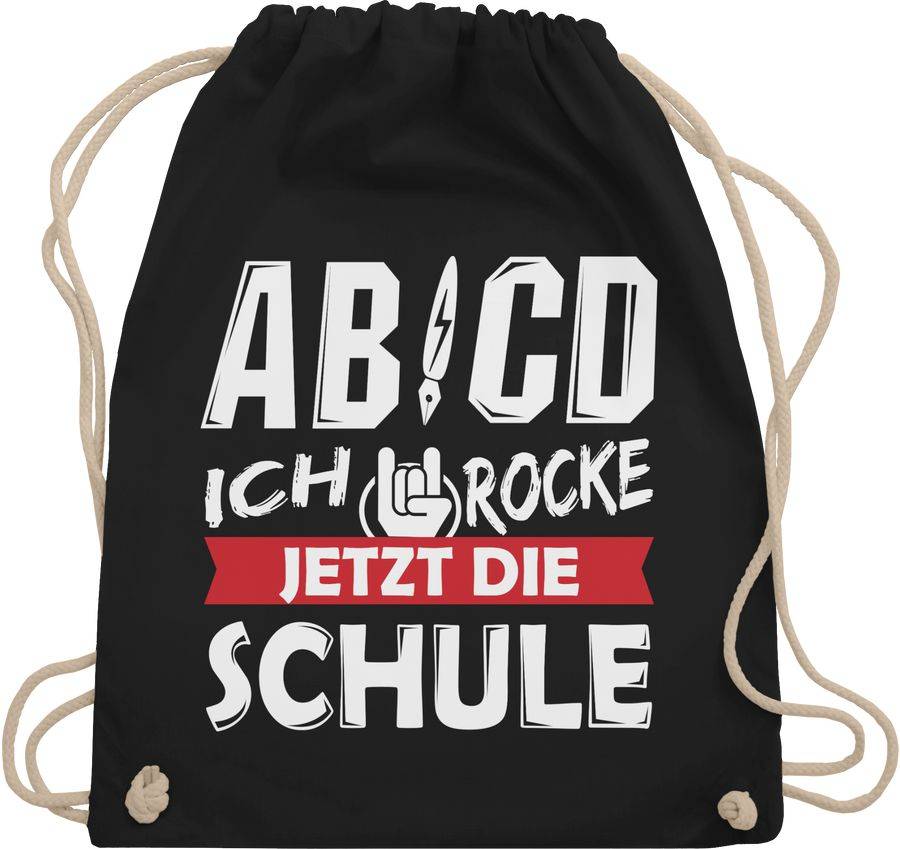 Shirtracer ABCD Ich rocke jetzt die Schule Shirts & Mehr Shirtracer