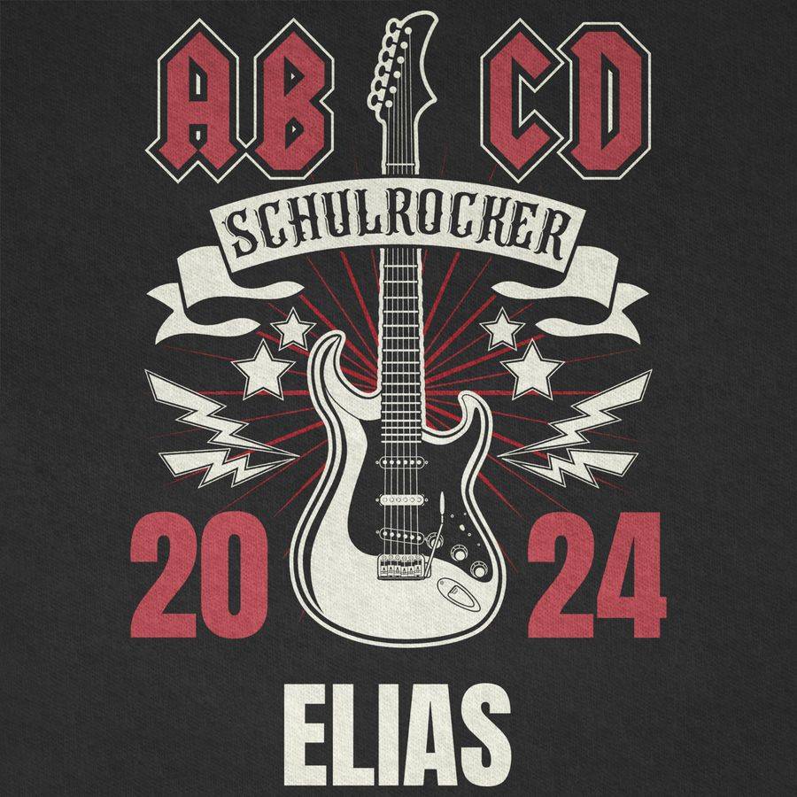 Shirtracer ABCD Schulrocker 2024 Shirts & Mehr Shirtracer