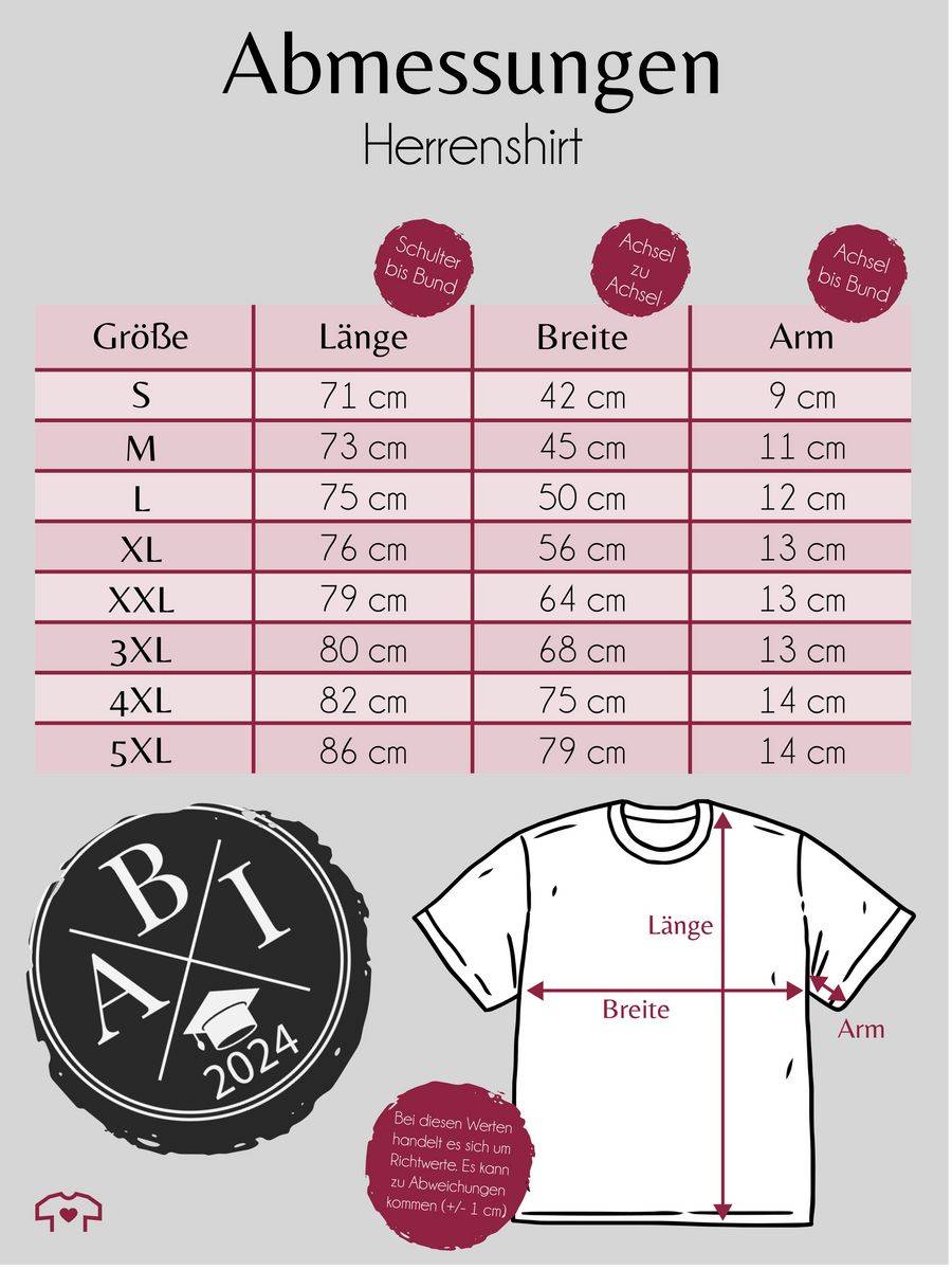 Shirtracer Abi 2024 Hipster X: T-Shirt Rucksack Shirtracer