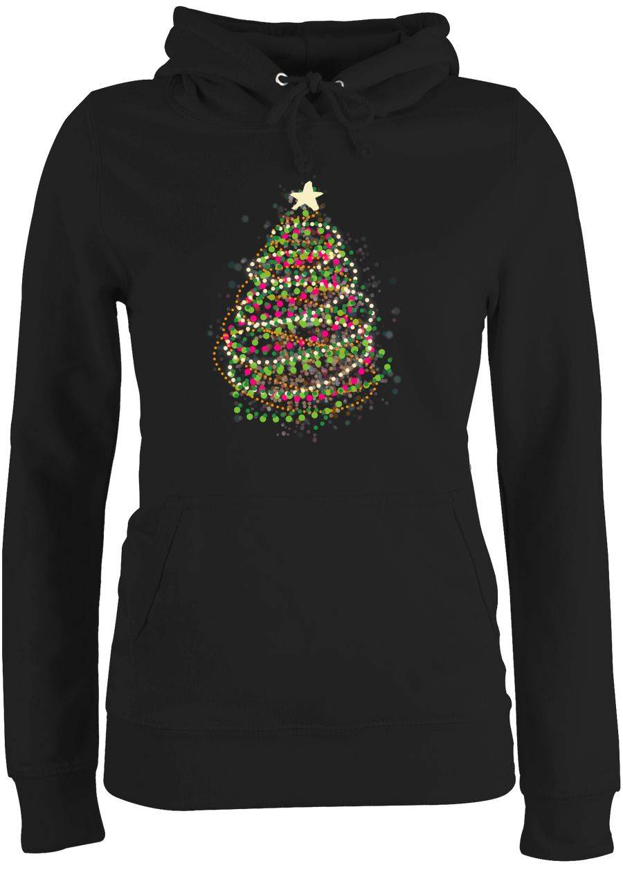 Shirtracer Abstrakter Weihnachtsbaum: T-Shirt Rucksack Shirtracer