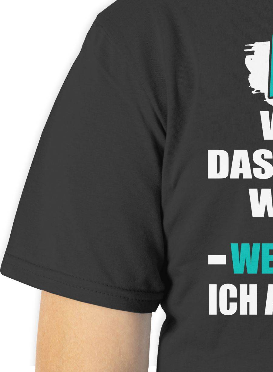 Shirtracer Ach Wie Gut, Dass Niemand Weiß: Tshirt Turnbeutel Shirtracer