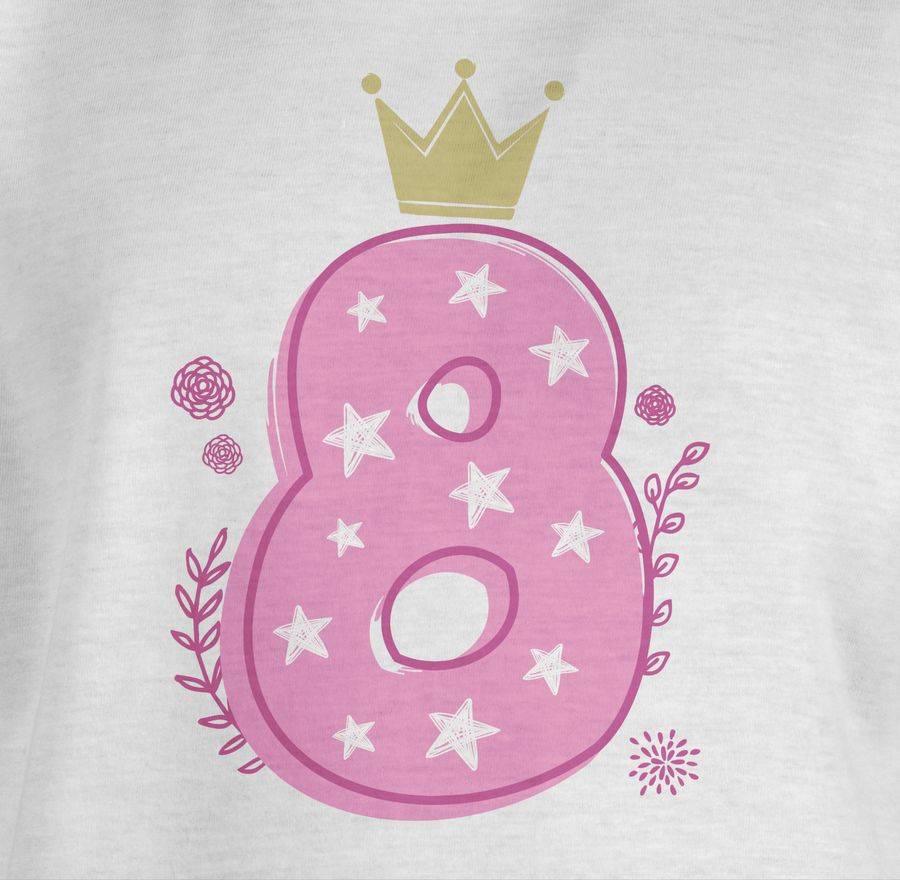 Shirtracer Achter Mädchen Krone Sterne: T-Shirt Rucksack Shirtracer