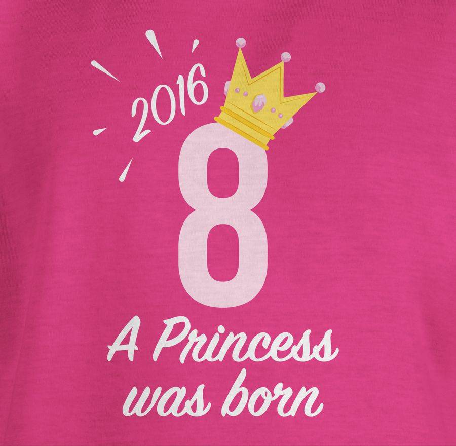 Shirtracer Achter Mädchen Princess 2016 Shirts & Mehr Shirtracer