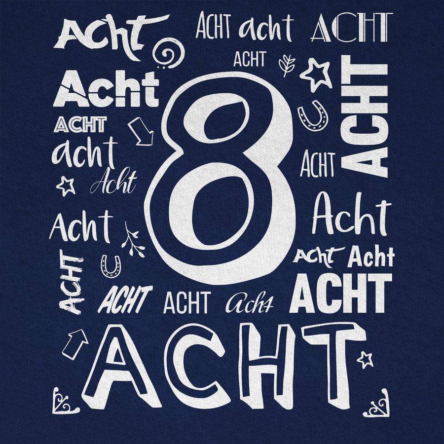 Shirtracer Achter Zahlen: Tshirt Rucksack Shirtracer