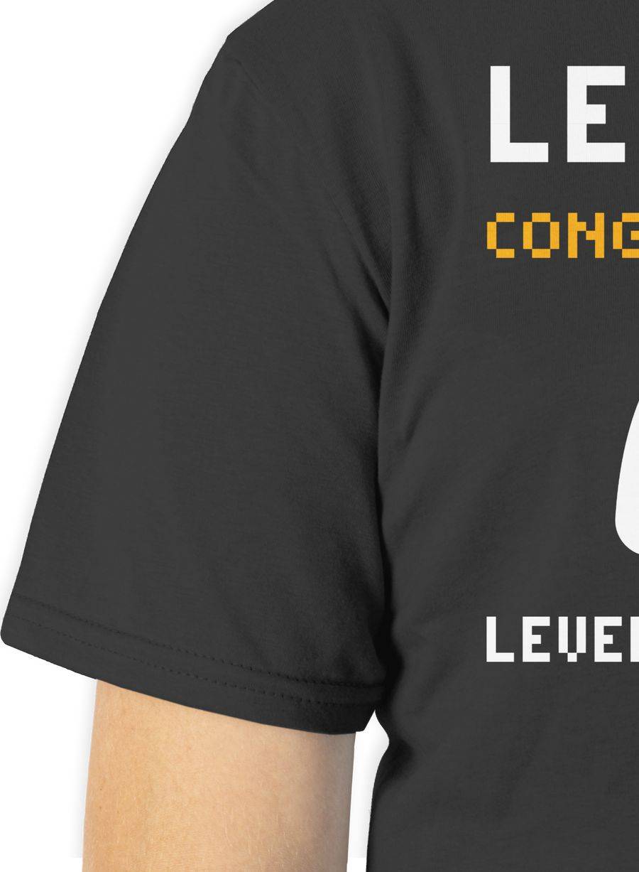 Shirtracer Achtzehn Gamer Level: Tshirt Turnbeutel Shirtracer
