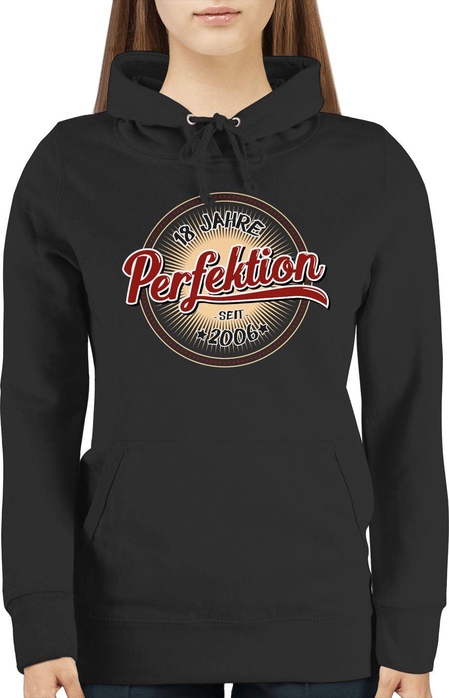 Shirtracer Achtzehn Jahre Perfektion Seit 2006: Tshirt Turnbeutel Shirtracer