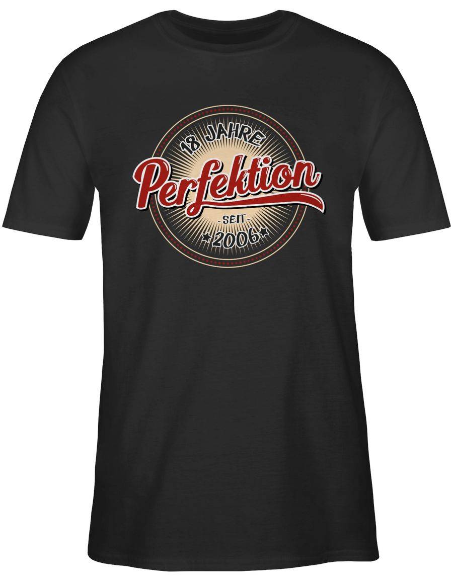 Shirtracer Achtzehn Jahre Perfektion seit 2006: Tshirt Turnbeutel Shirtracer