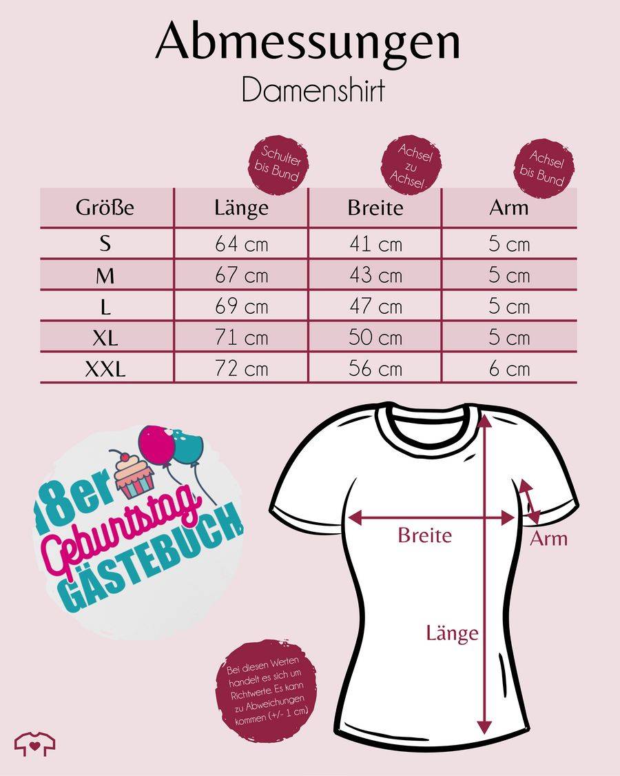 Shirtracer Achtzehnter Gästebuch Bunt Shirts & Mehr Shirtracer