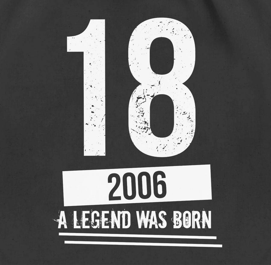 Shirtracer Achtzehnter Geburtstag 2006 Shirts & Mehr Shirtracer