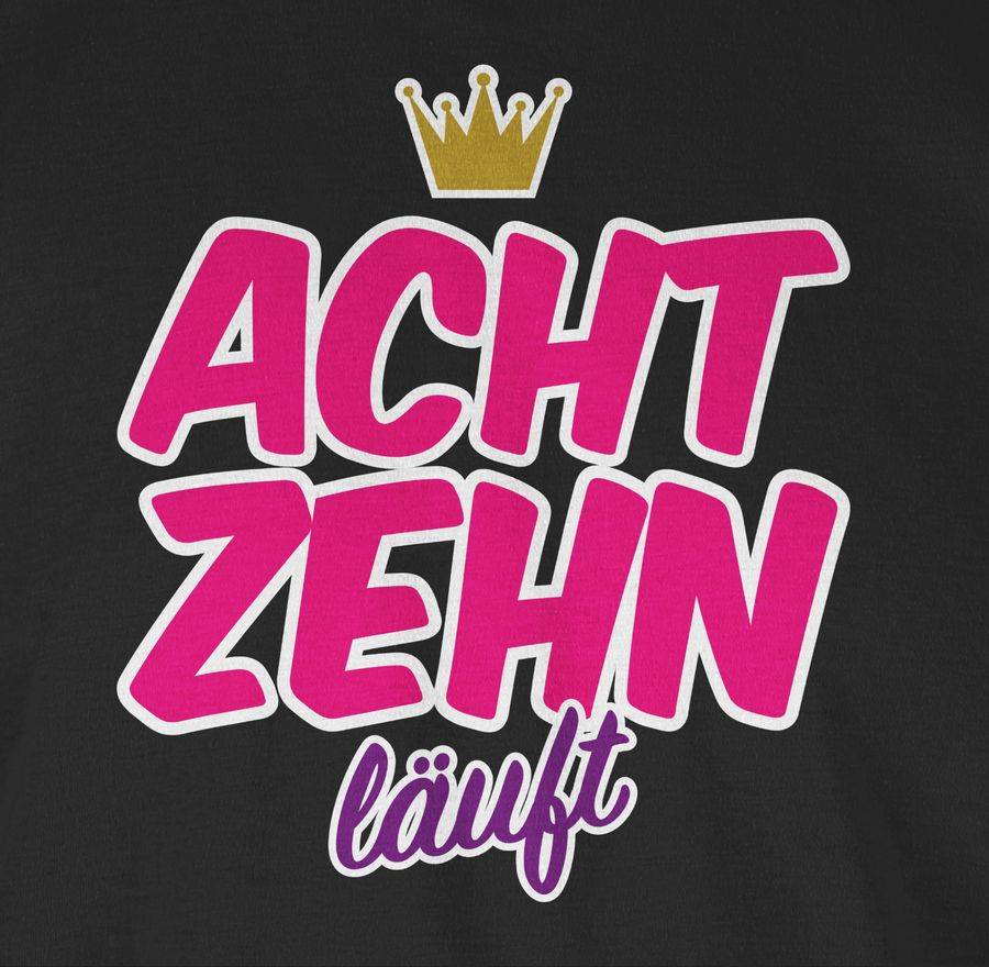 Shirtracer Achtzehnter Läuft Krone: Tshirt Rucksack Shirtracer
